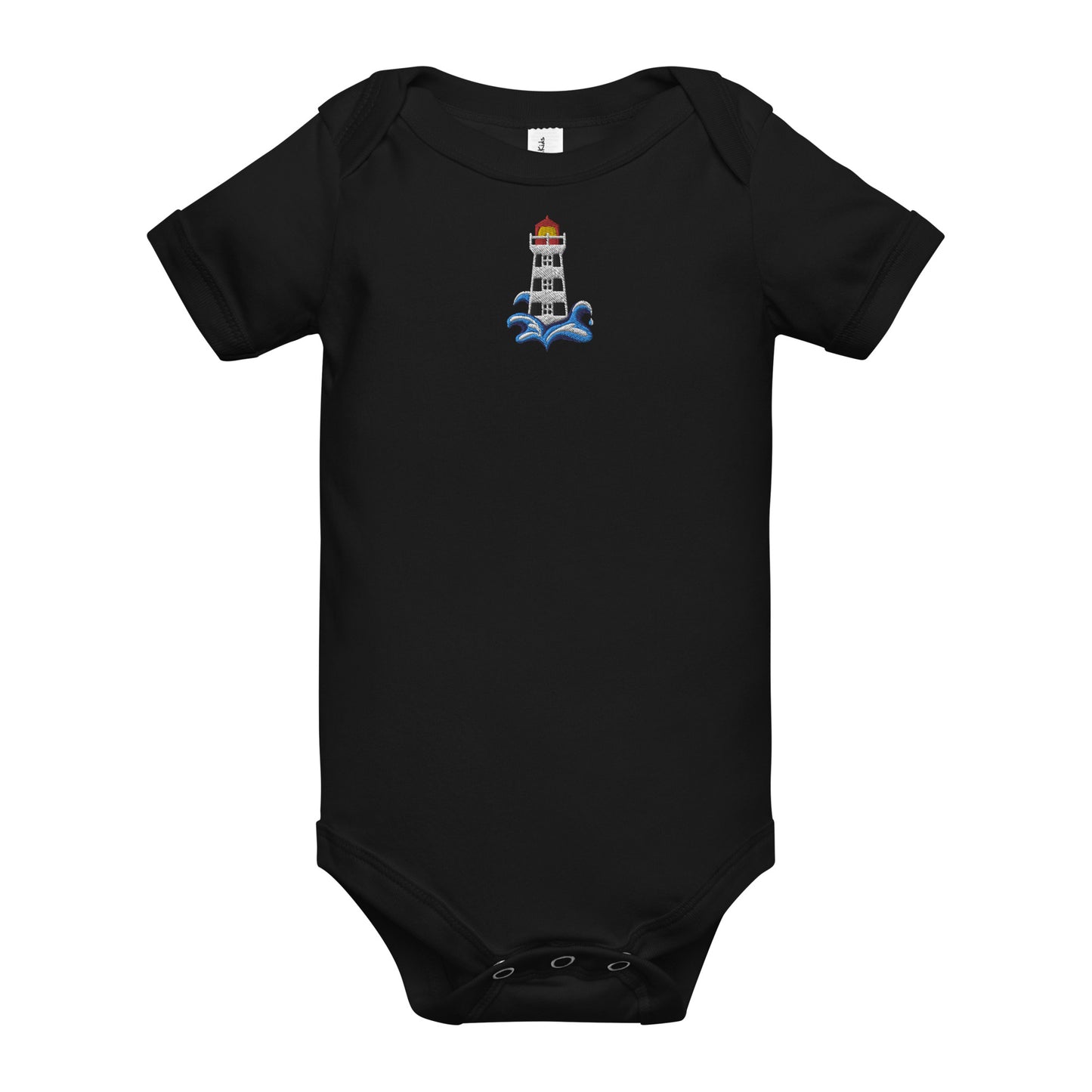 ATPEI LIGHTHOUSE COLLECTION Baby Short Sleeve One Piece (Embroidered)