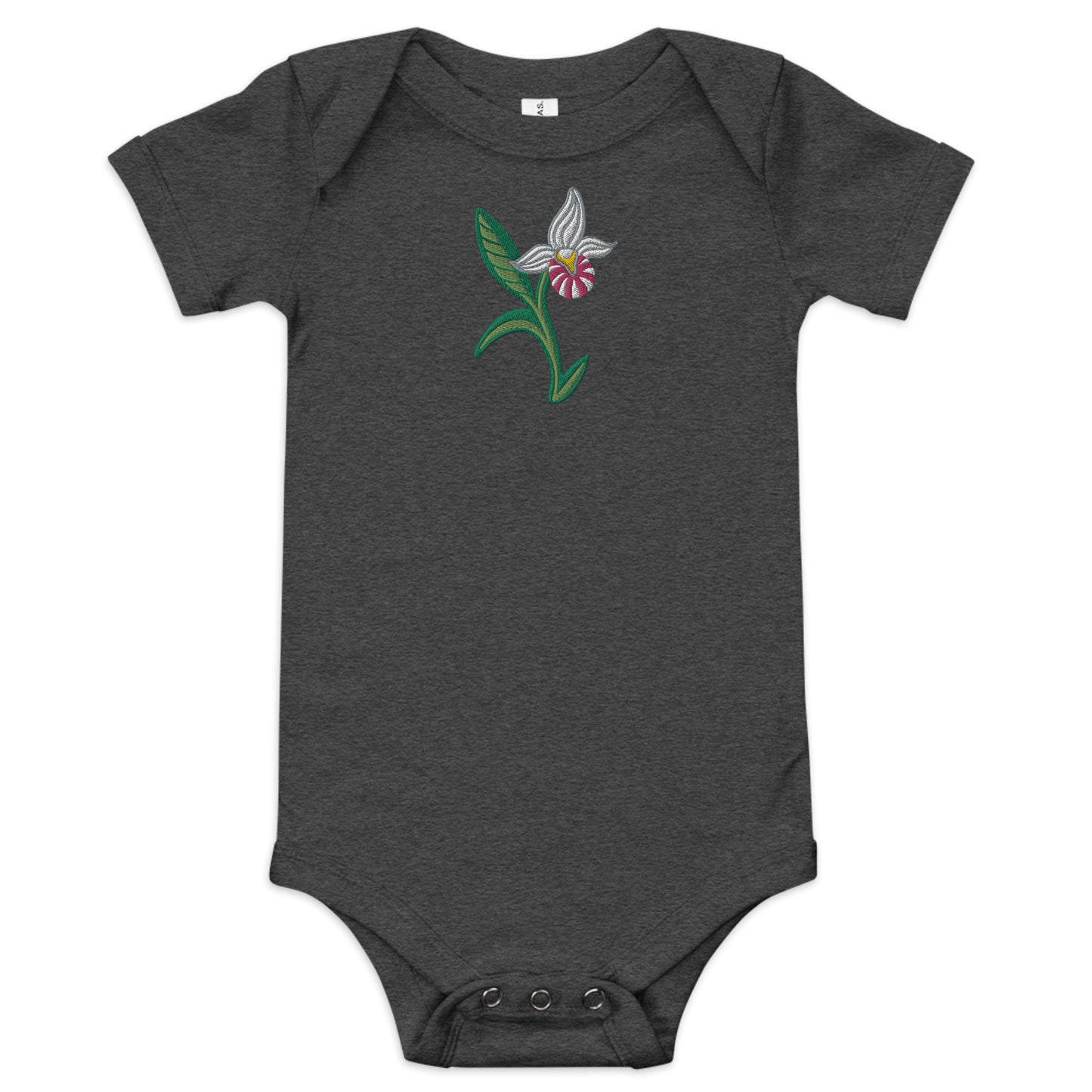 ATPEI THE LADY'S SLIPPER COLLECTION Baby short sleeve one piece (Embroidered)