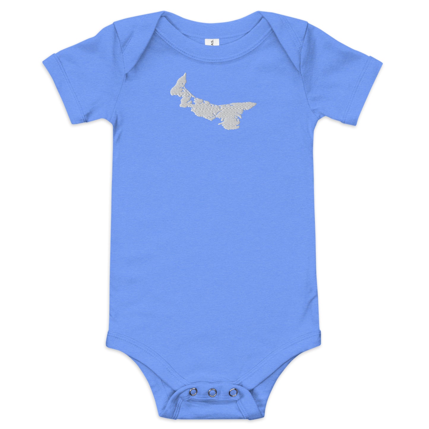 ATPEI ISLAND COLLECTION Unisex Baby Short Sleeve One Piece (Embroidered)