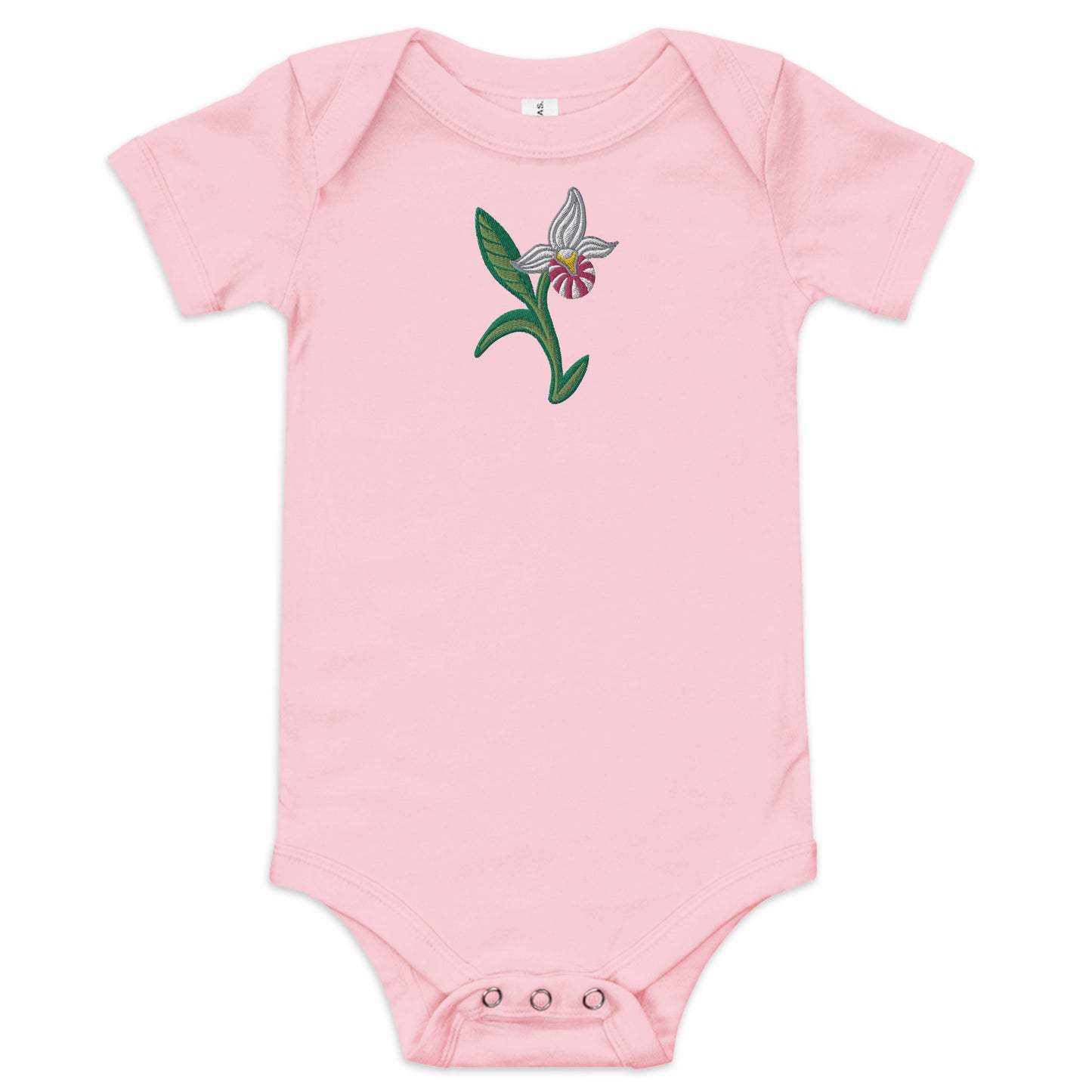ATPEI THE LADY'S SLIPPER COLLECTION Baby short sleeve one piece (Embroidered)