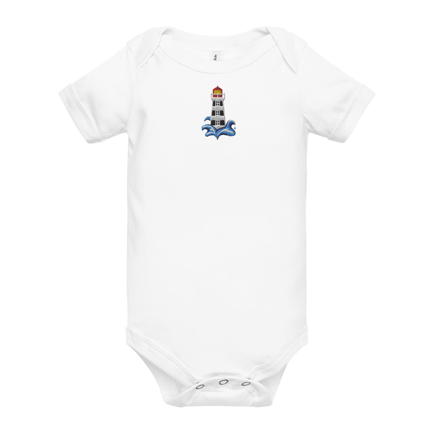 ATPEI LIGHTHOUSE COLLECTION Baby Short Sleeve One Piece (Embroidered)