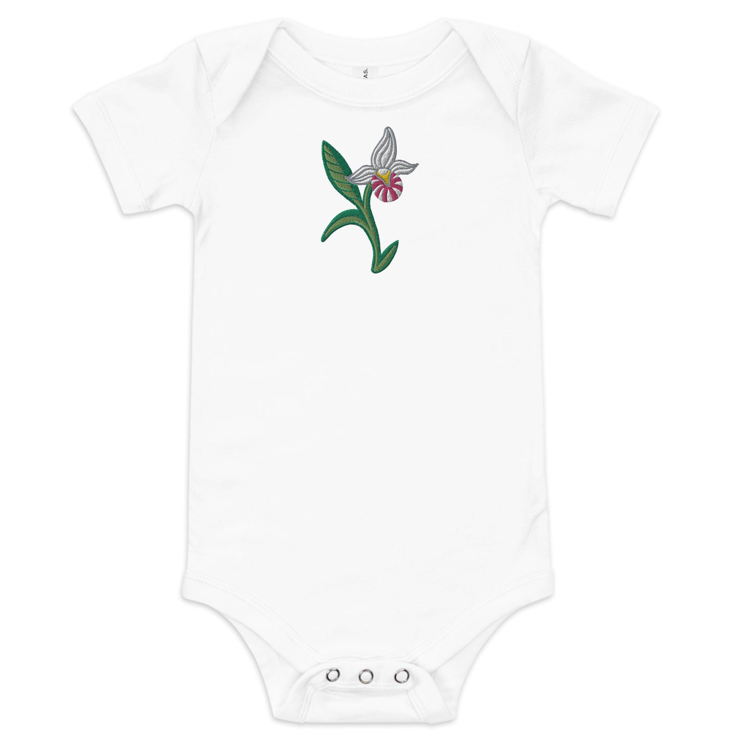 ATPEI THE LADY'S SLIPPER COLLECTION Baby short sleeve one piece (Embroidered)