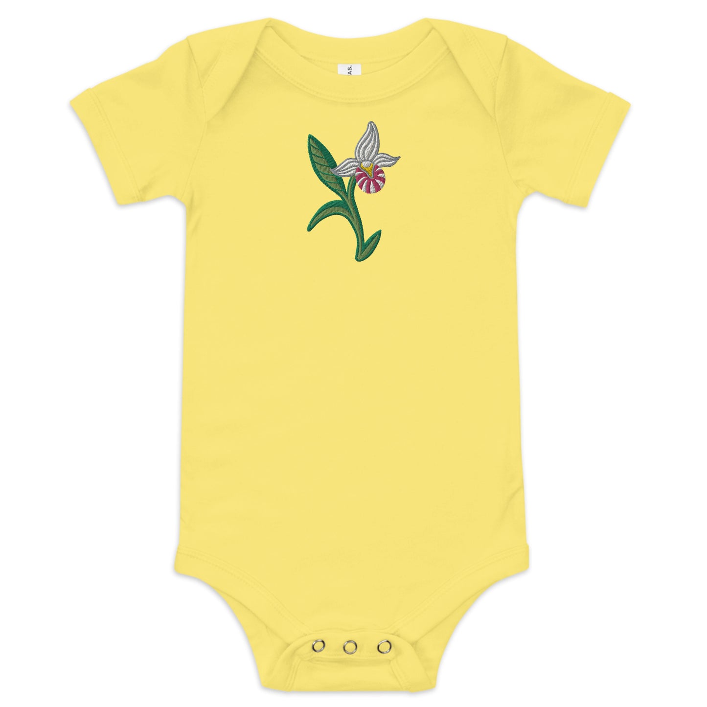 ATPEI THE LADY'S SLIPPER COLLECTION Baby short sleeve one piece (Embroidered)