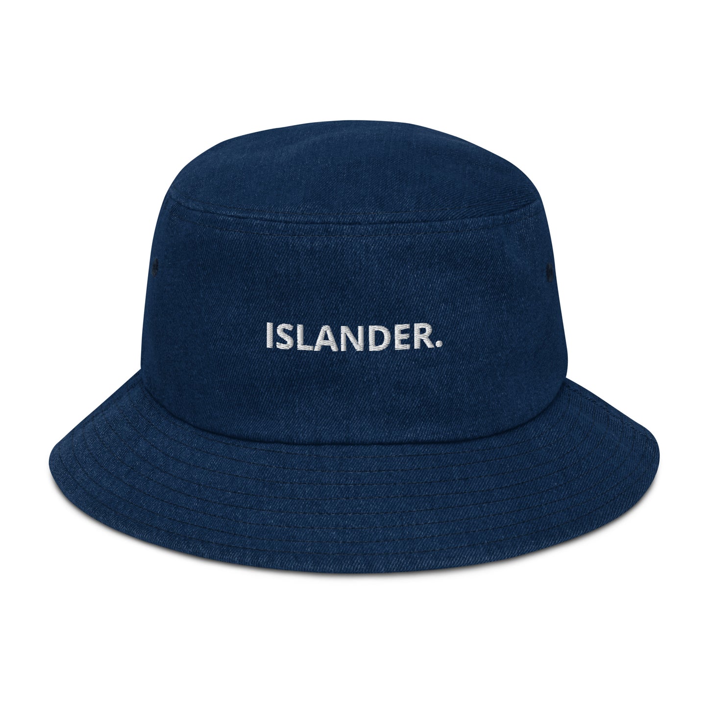 ATPEI ISLANDER COLLECTION Denim Bucket Hat (Embroidered)