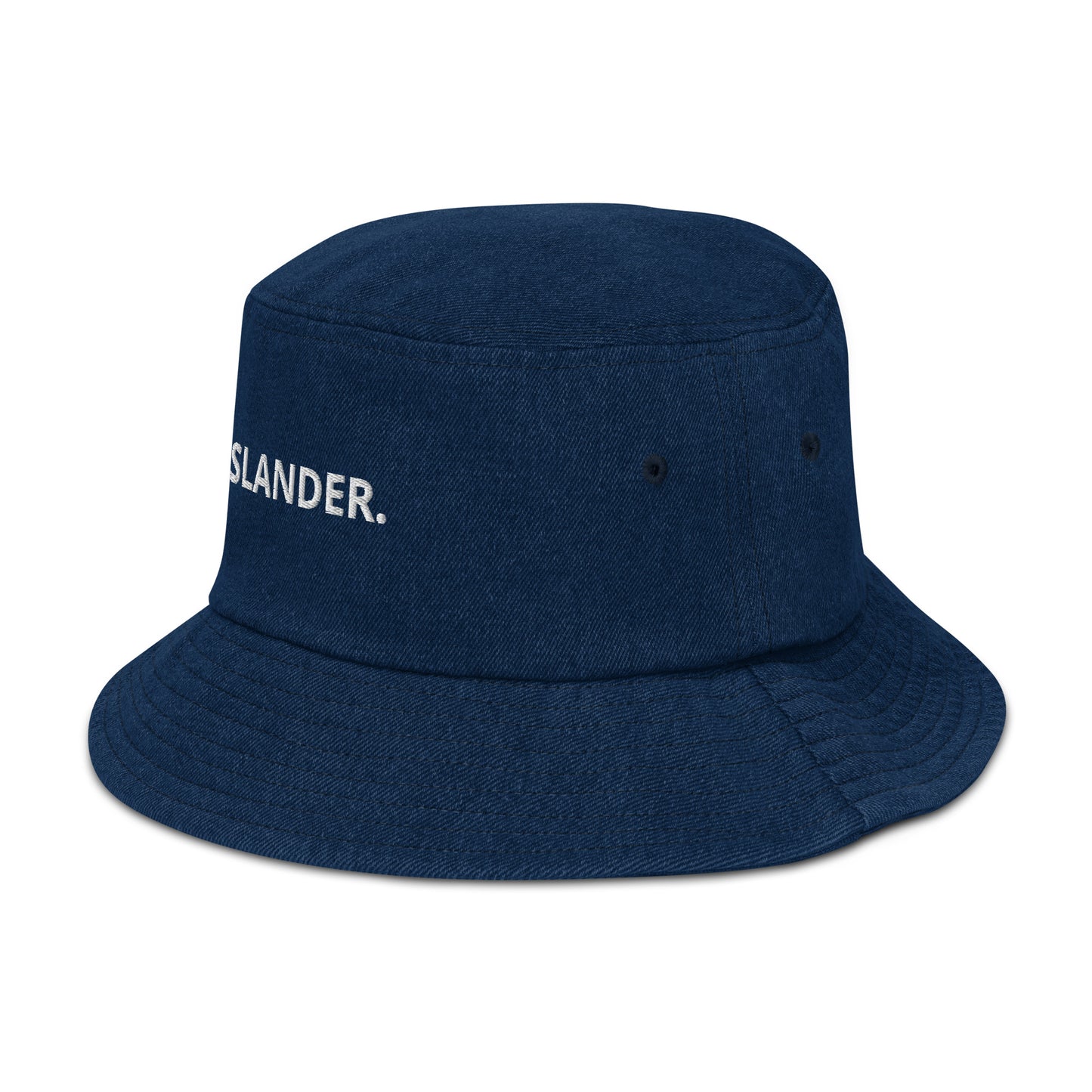 ATPEI ISLANDER COLLECTION Denim Bucket Hat (Embroidered)