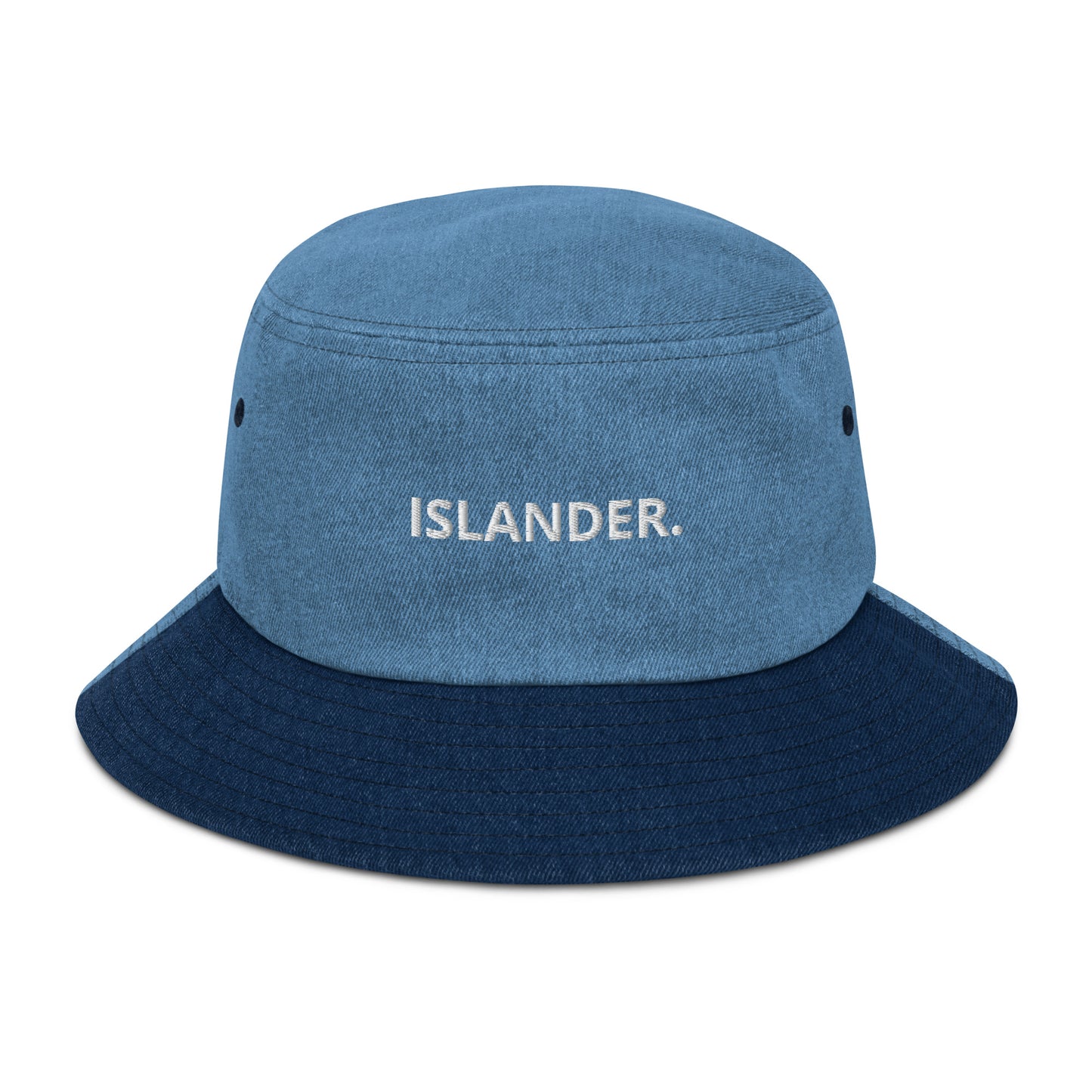 ATPEI ISLANDER COLLECTION Denim Bucket Hat (Embroidered)