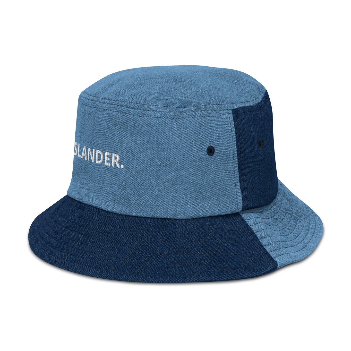 ATPEI ISLANDER COLLECTION Denim Bucket Hat (Embroidered)