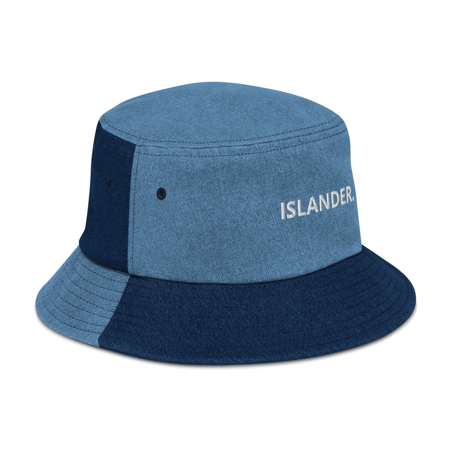 ATPEI ISLANDER COLLECTION Denim Bucket Hat (Embroidered)