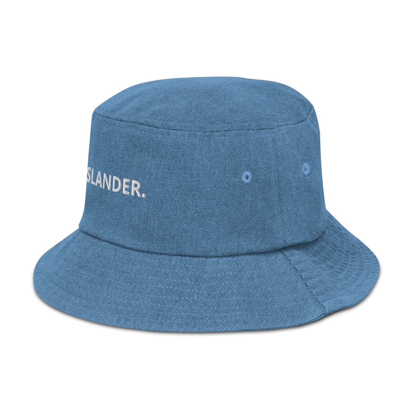 ATPEI ISLANDER COLLECTION Denim Bucket Hat (Embroidered)