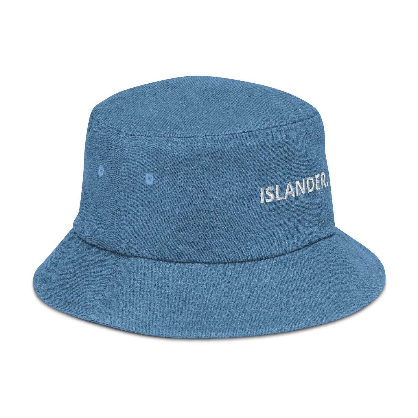 ATPEI ISLANDER COLLECTION Denim Bucket Hat (Embroidered)