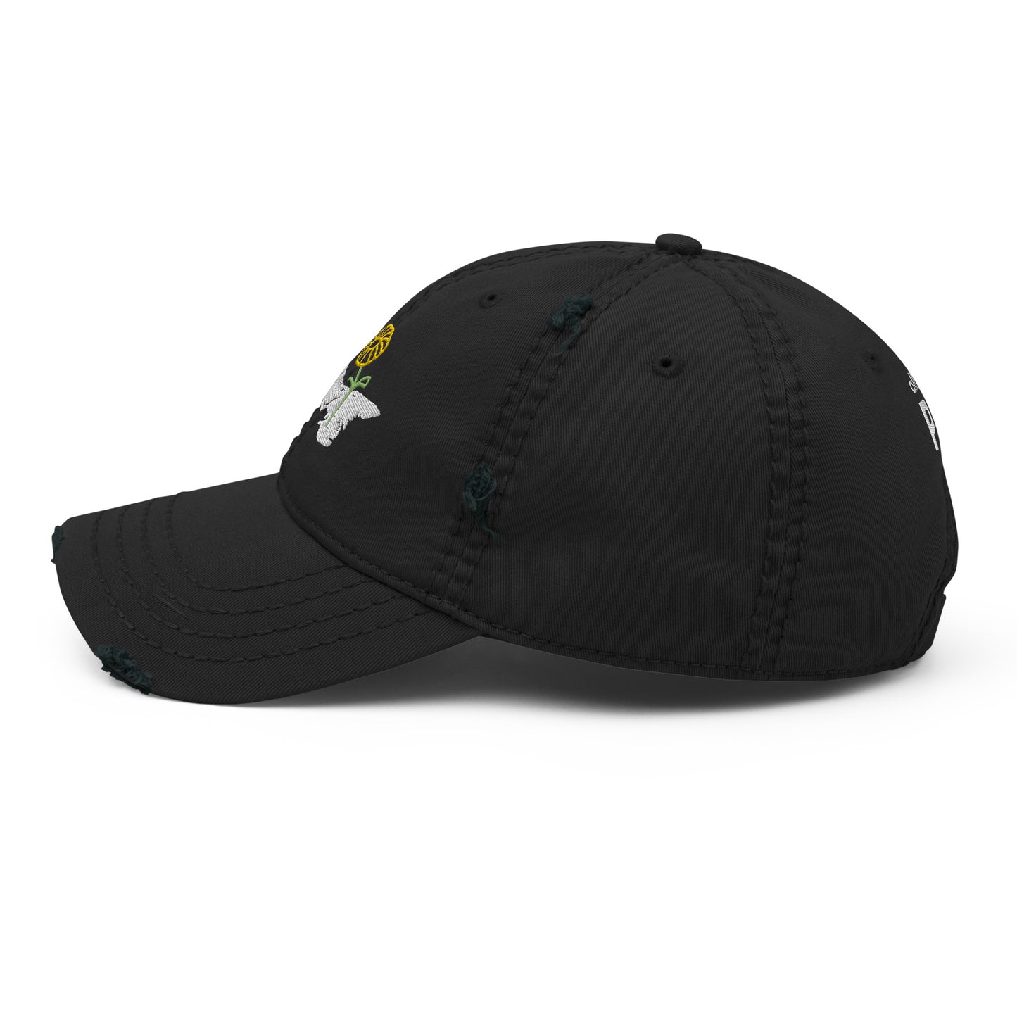 ATPEI WILDFLOWER COLLECTION Distressed Dad Hat (Embroidered)