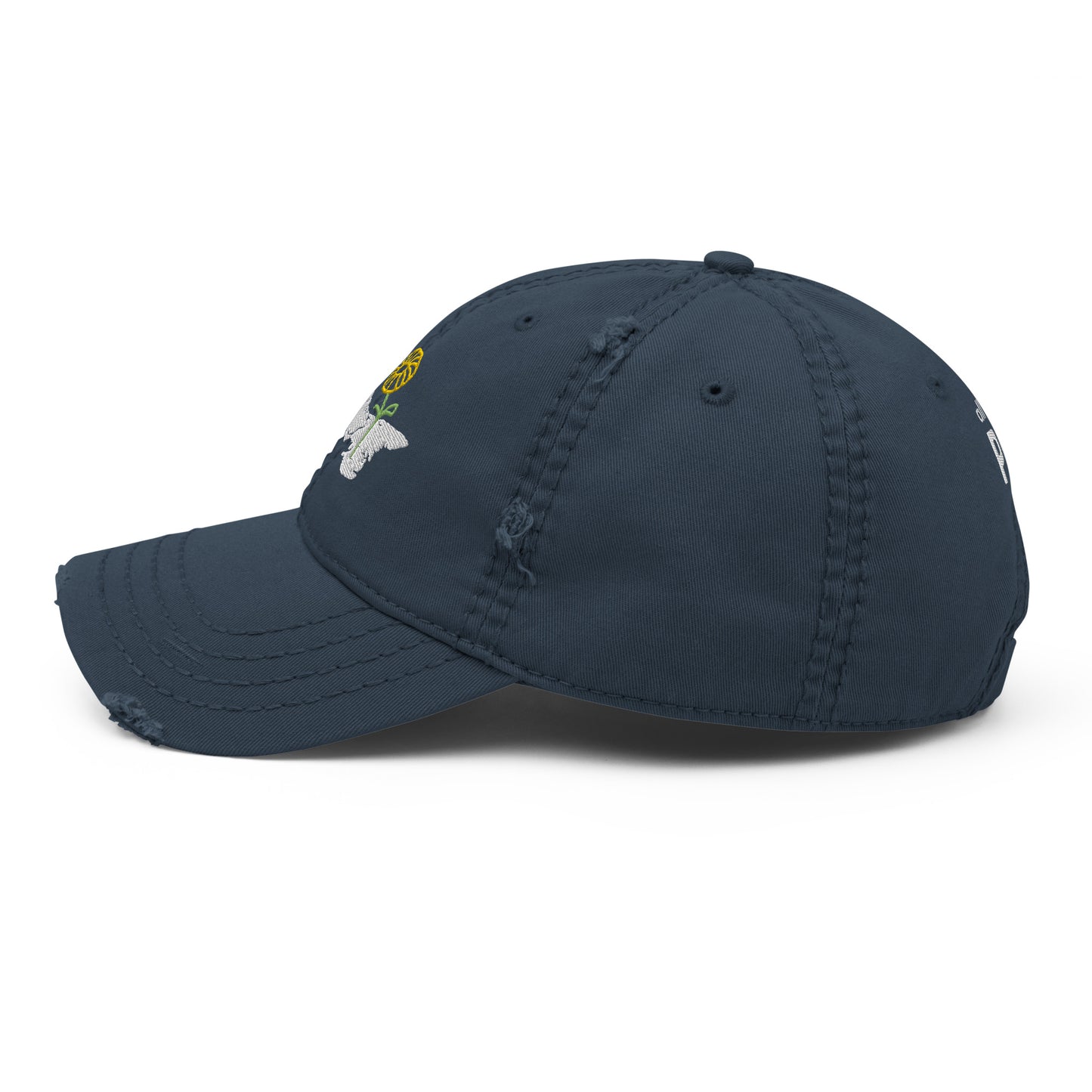 ATPEI WILDFLOWER COLLECTION Distressed Dad Hat (Embroidered)