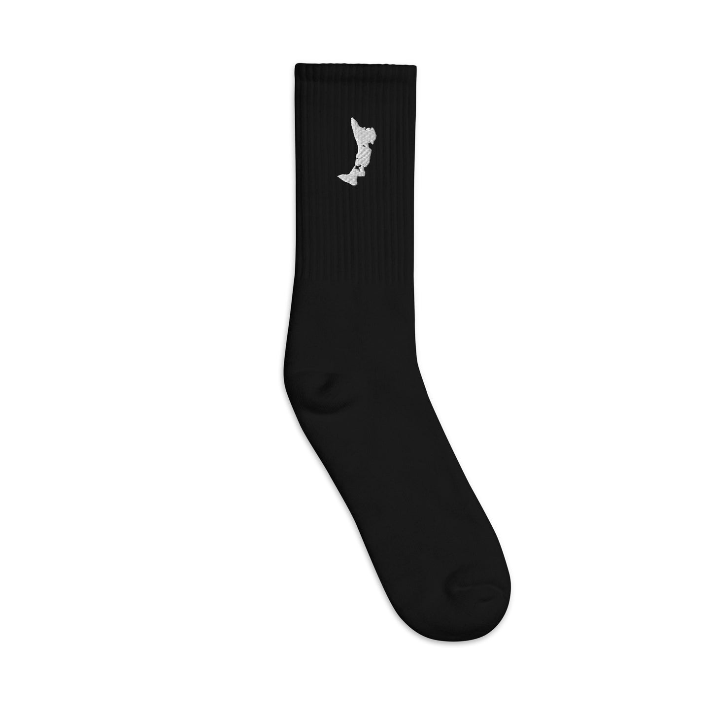 ATPEI ISLAND COLLECTION White Islander Socks (Embroidered)