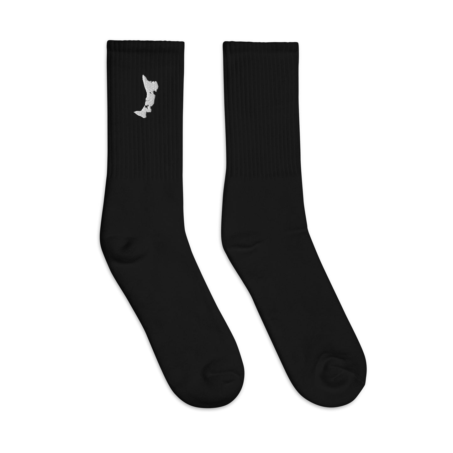 ATPEI ISLAND COLLECTION White Islander Socks (Embroidered)