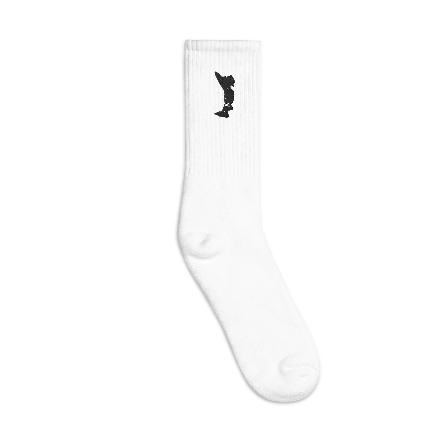 ATPEI ISLAND COLLECTION Black Islander Socks (Embroidered)