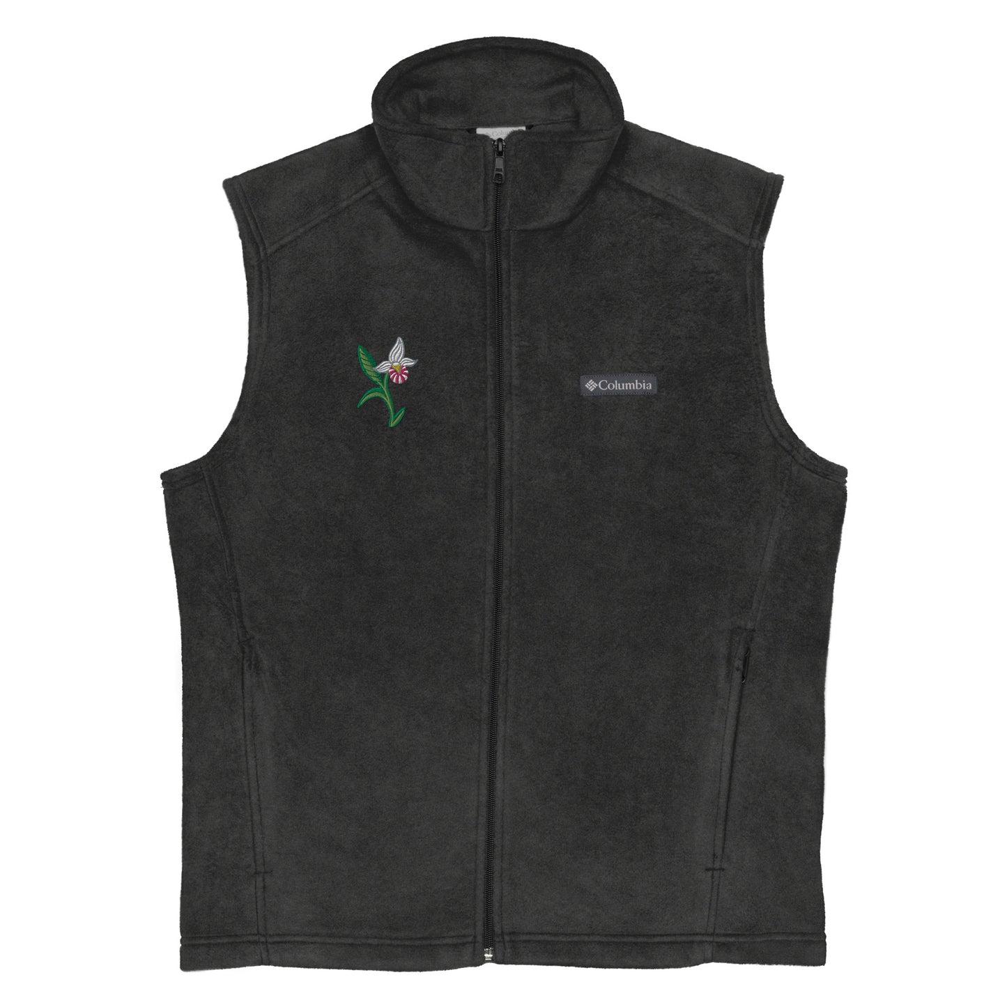 ATPEI THE LADY'S SLIPPER COLLECTION Men’s Columbia fleece vest (Embroidered)
