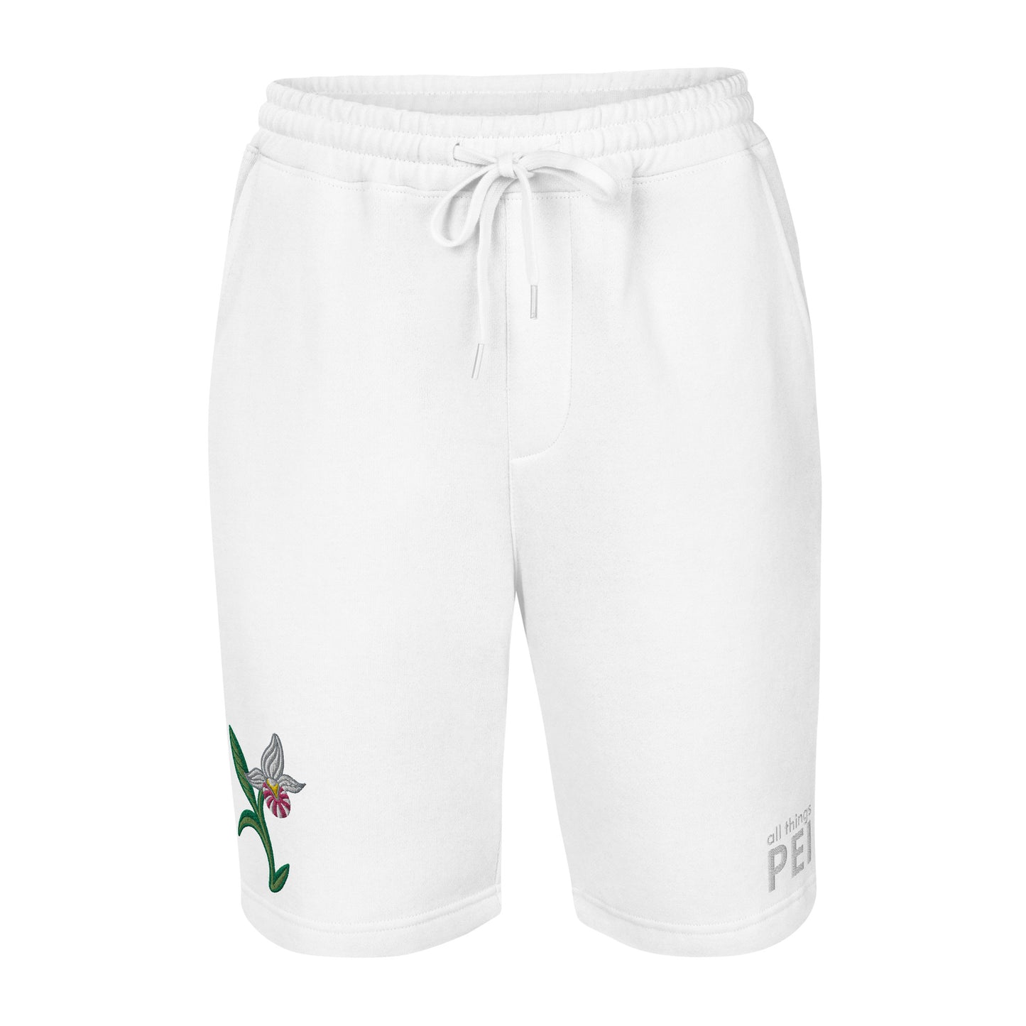 ATPEI THE LADY'S SLIPPER COLLECTION Men's fleece shorts (Embroidered)