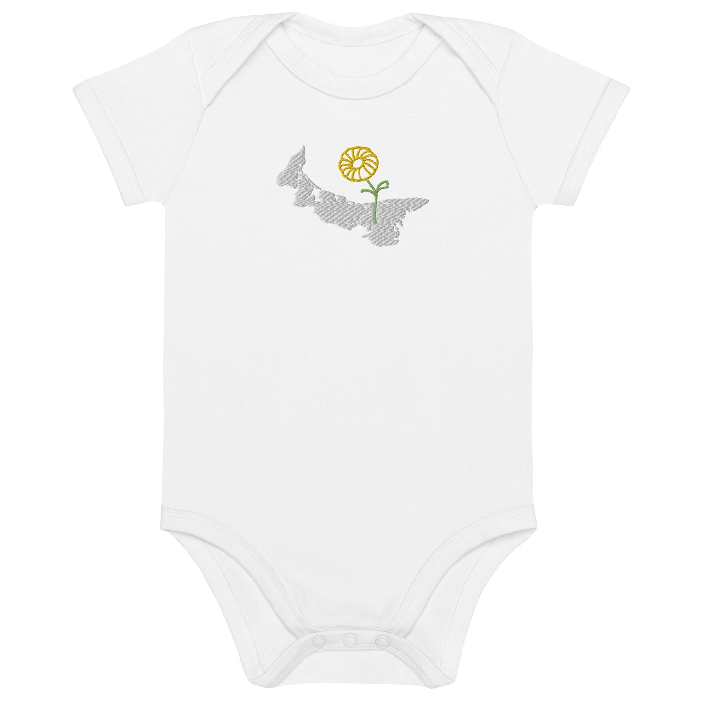 ATPEI WILDFLOWER COLLECTION Organic Cotton Baby Bodysuit (Embroidered)