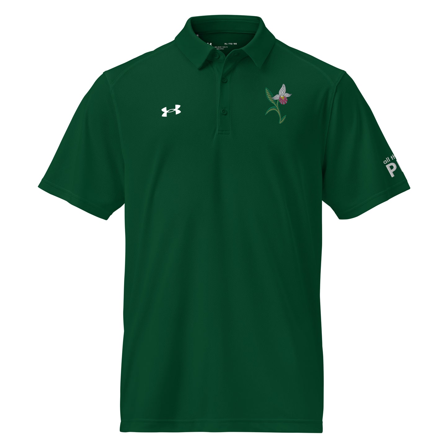 ATPEI THE LADY'S SLIPPER COLLECTION Men's Under Armour® Polo (Embroidered)