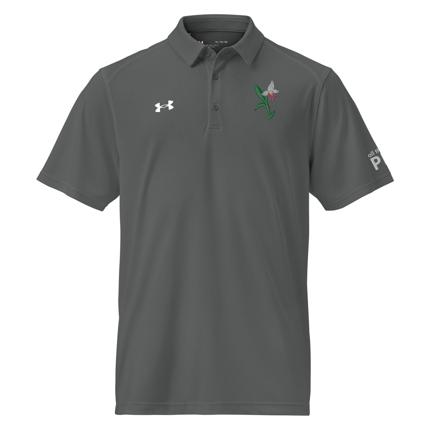 ATPEI THE LADY'S SLIPPER COLLECTION Men's Under Armour® Polo (Embroidered)