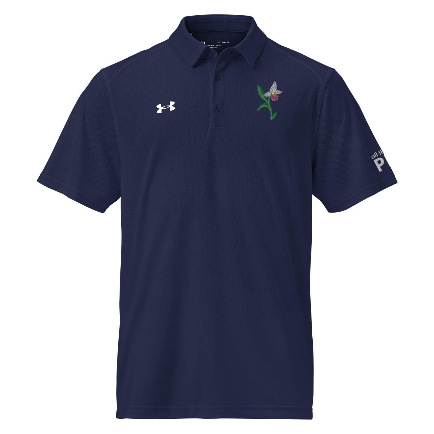 ATPEI THE LADY'S SLIPPER COLLECTION Men's Under Armour® Polo (Embroidered)