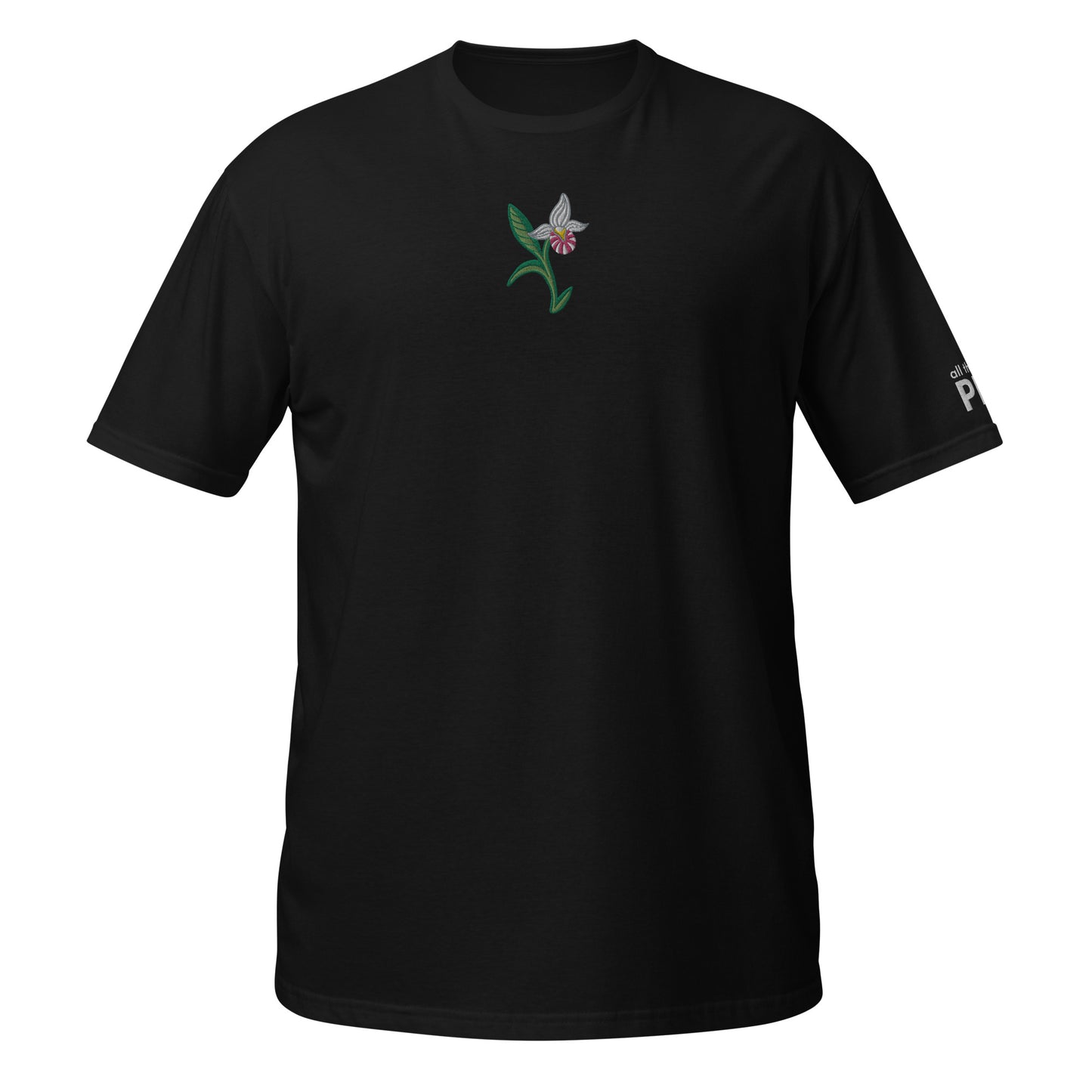 ATPEI THE LADY'S SLIPPER COLLECTION Short-Sleeve Unisex T-Shirt (Embroidered)