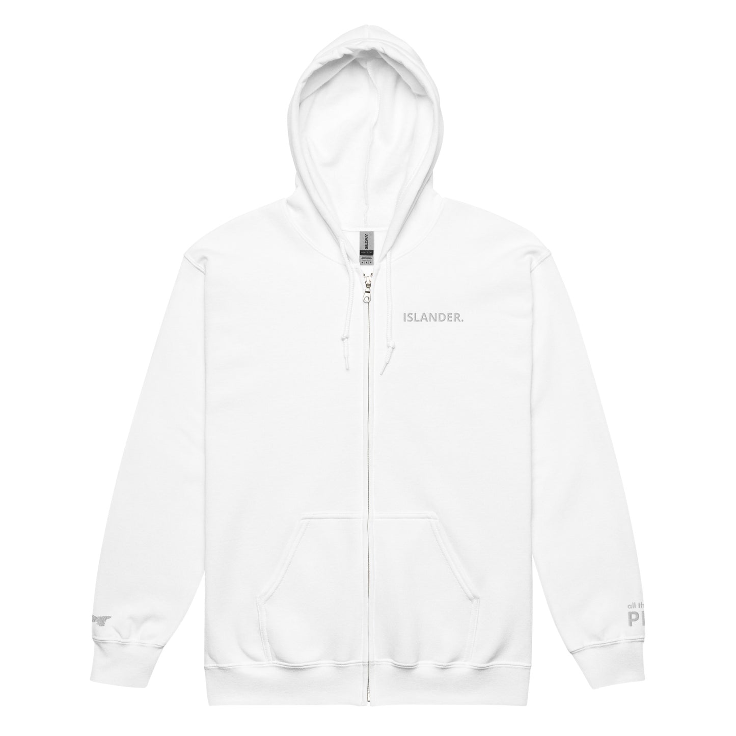 ATPEI ISLANDER COLLECTION Unisex Heavy Blend Zip Hoodie (Embroidered)