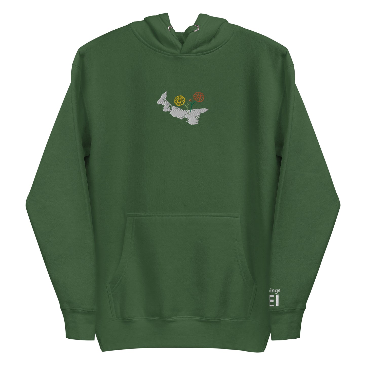 ATPEI WILDFLOWER COLLECTION 2F Unisex Hoodie (Embroidered)