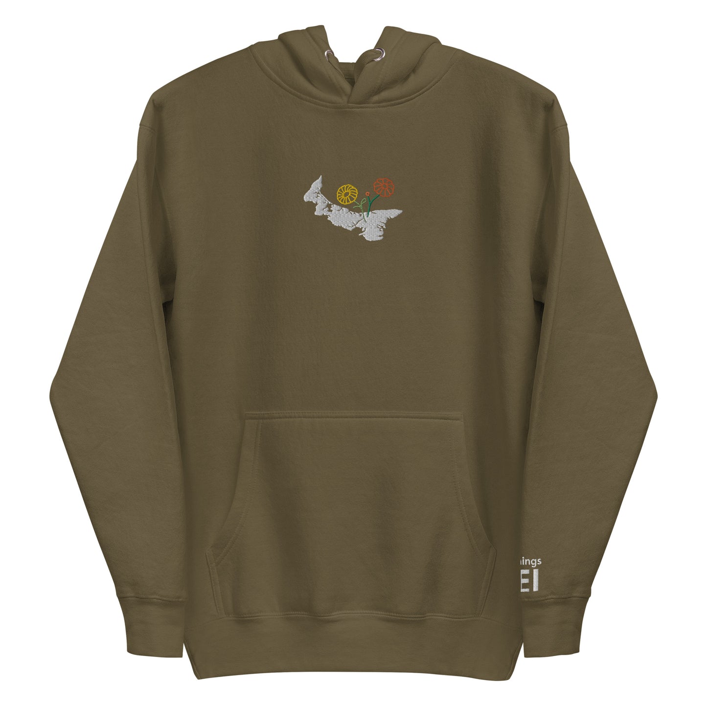 ATPEI WILDFLOWER COLLECTION 2F Unisex Hoodie (Embroidered)