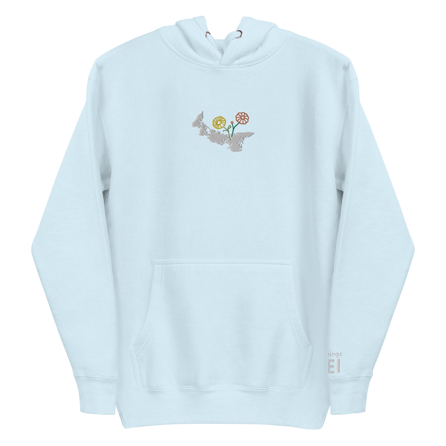 ATPEI WILDFLOWER COLLECTION 2F Unisex Hoodie (Embroidered)