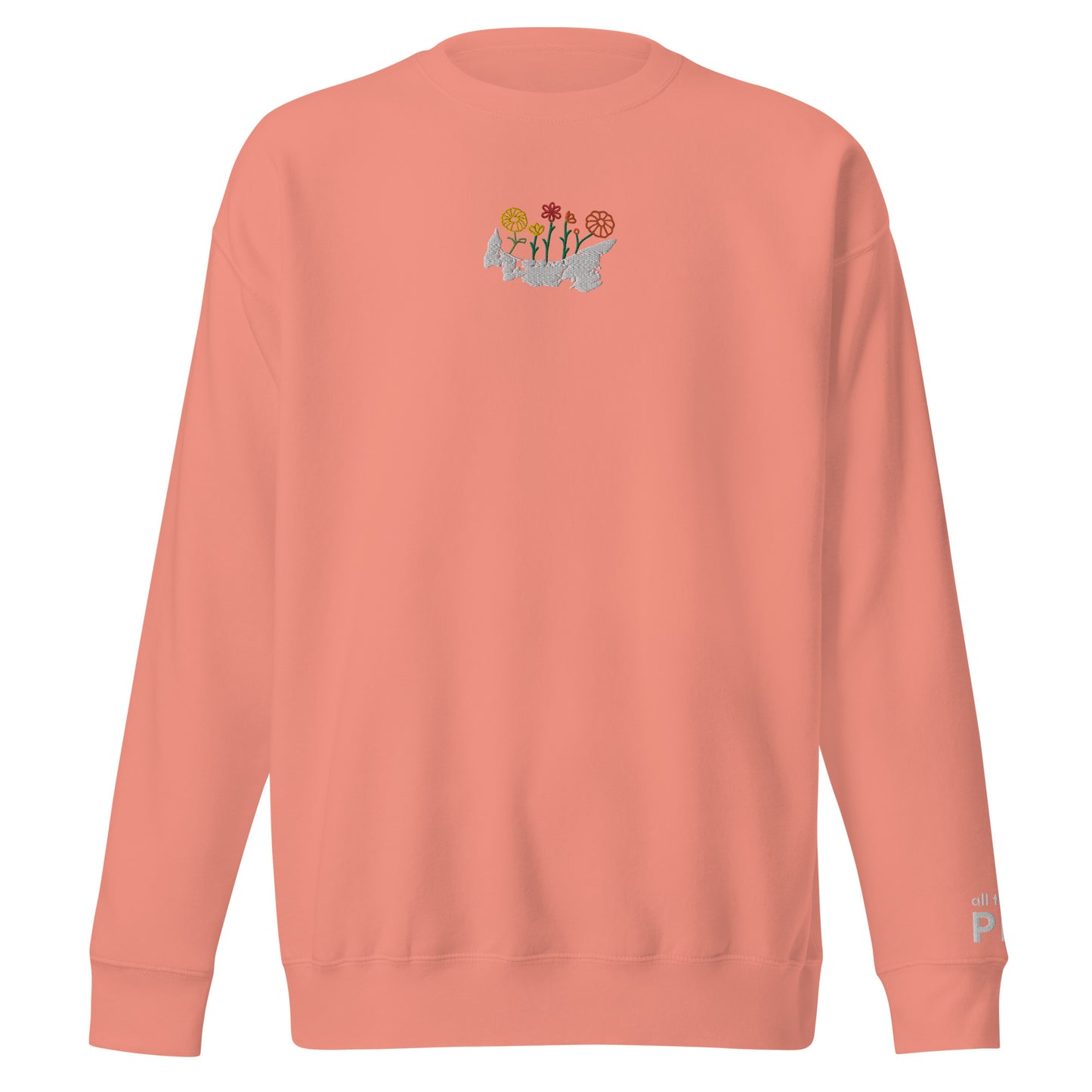 ATPEI WILDFLOWER COLLECTION Unisex Premium Sweatshirt (Embroidered)