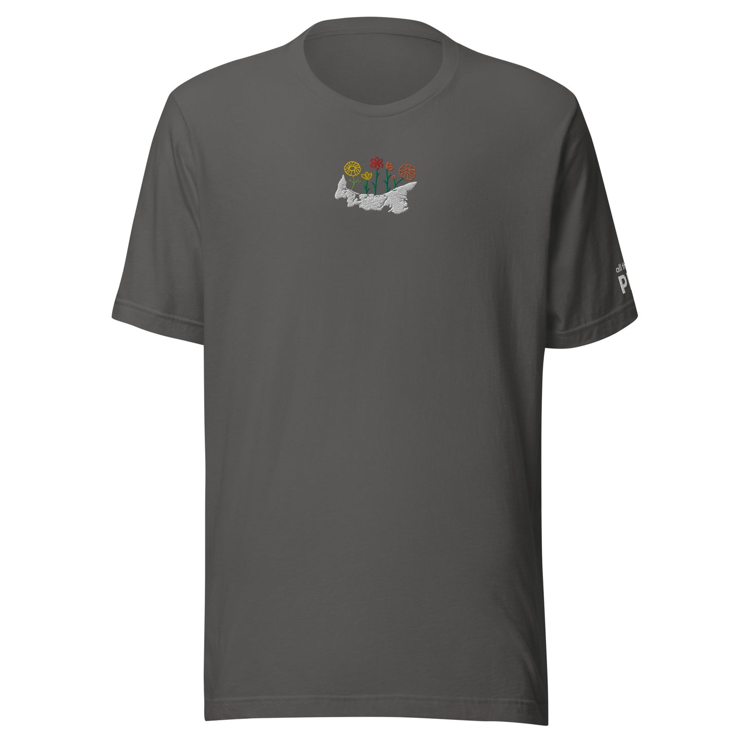 ATPEI WILDFLOWER COLLECTION Unisex T-Shirt (Embroidered)