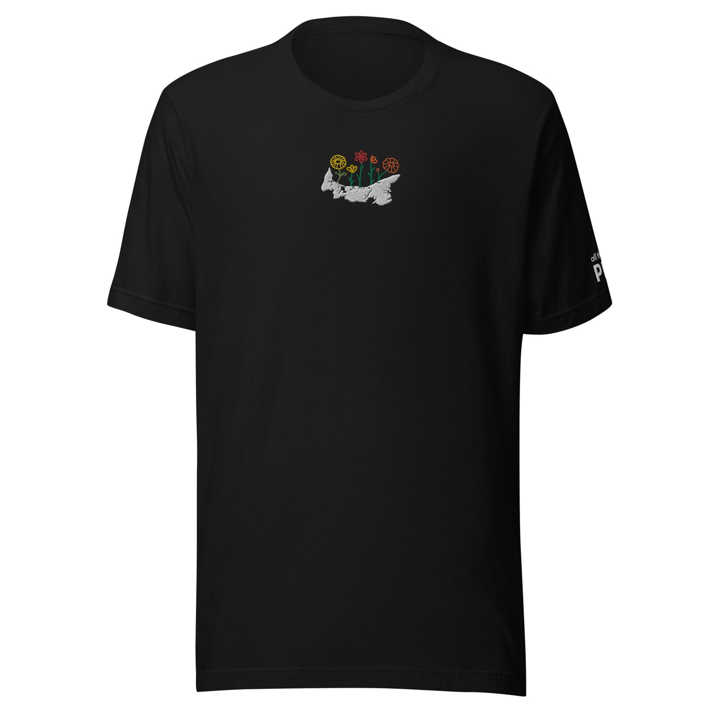 ATPEI WILDFLOWER COLLECTION Unisex T-Shirt (Embroidered)