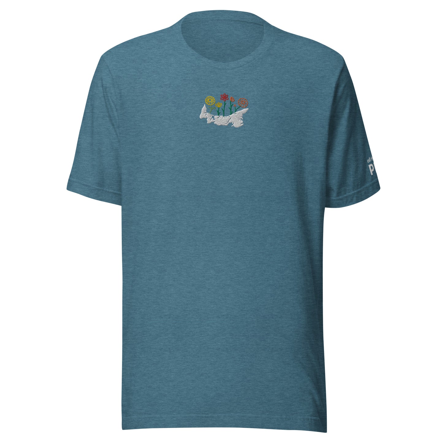 ATPEI WILDFLOWER COLLECTION Unisex T-Shirt (Embroidered)