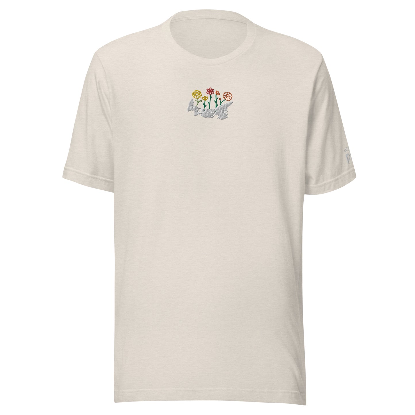 ATPEI WILDFLOWER COLLECTION Unisex T-Shirt (Embroidered)