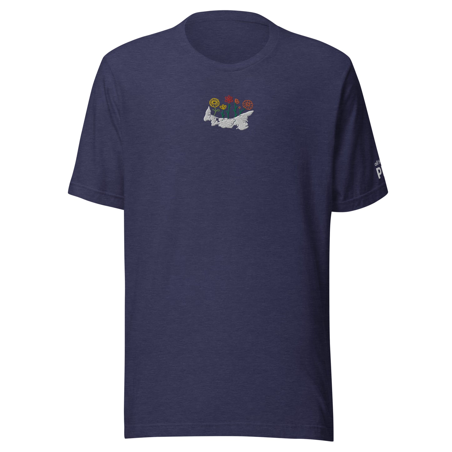 ATPEI WILDFLOWER COLLECTION Unisex T-Shirt (Embroidered)