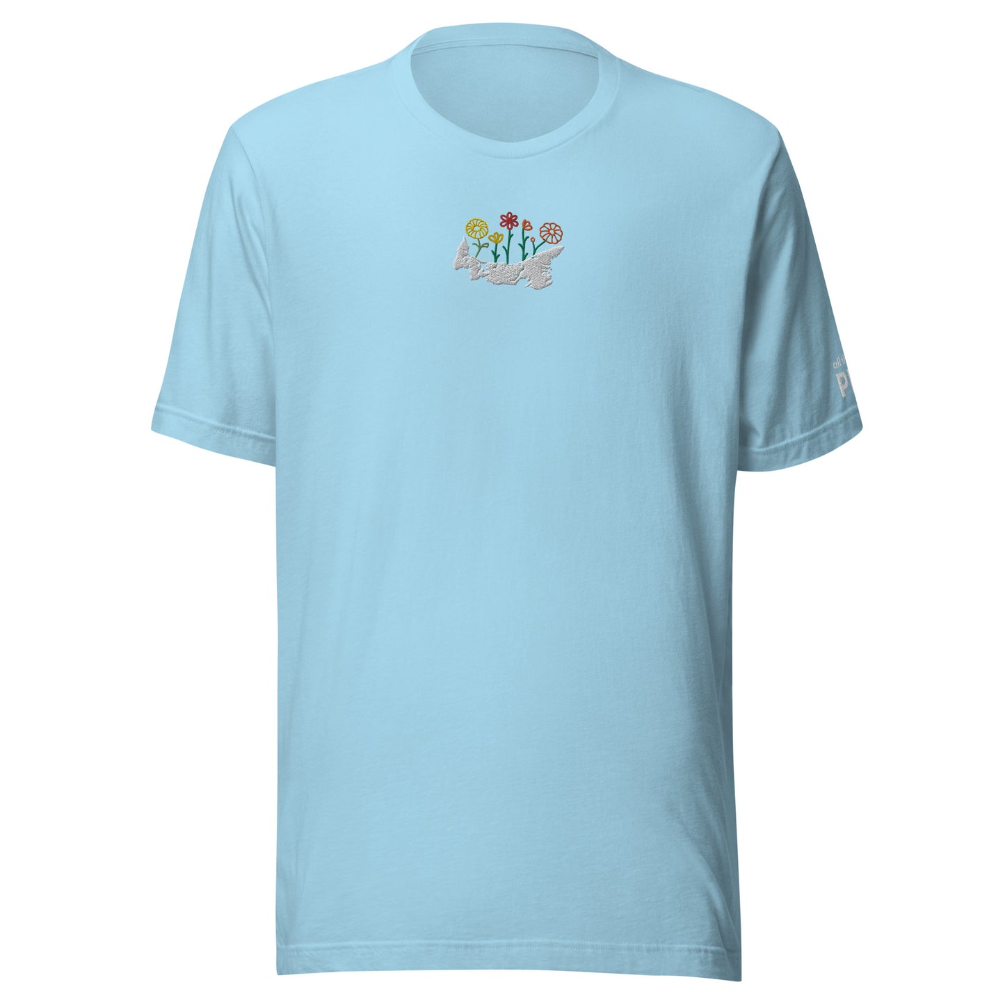 ATPEI WILDFLOWER COLLECTION Unisex T-Shirt (Embroidered)