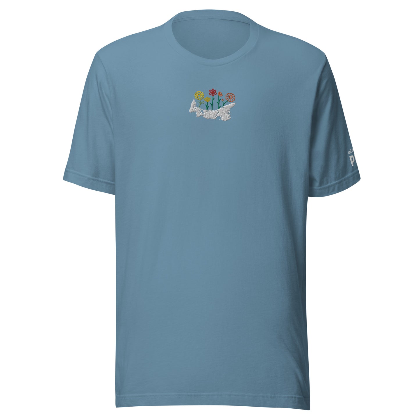 ATPEI WILDFLOWER COLLECTION Unisex T-Shirt (Embroidered)