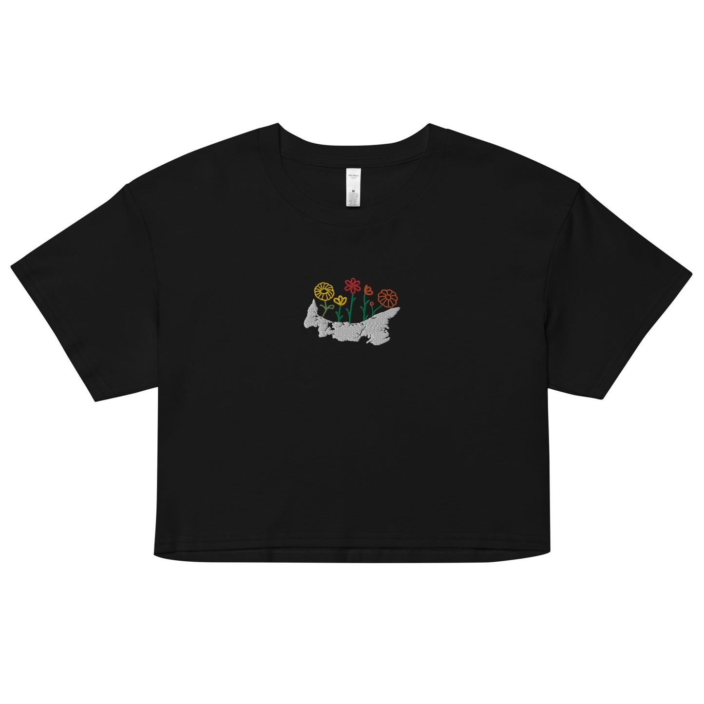 ATPEI WILDFLOWER COLLECTION Women's Crop Top (Embroidered)