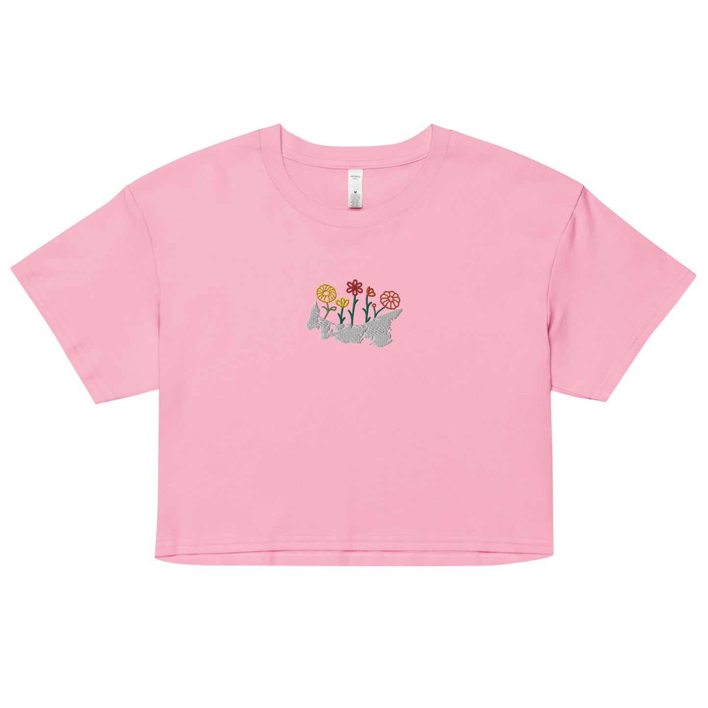 ATPEI WILDFLOWER COLLECTION Women's Crop Top (Embroidered)