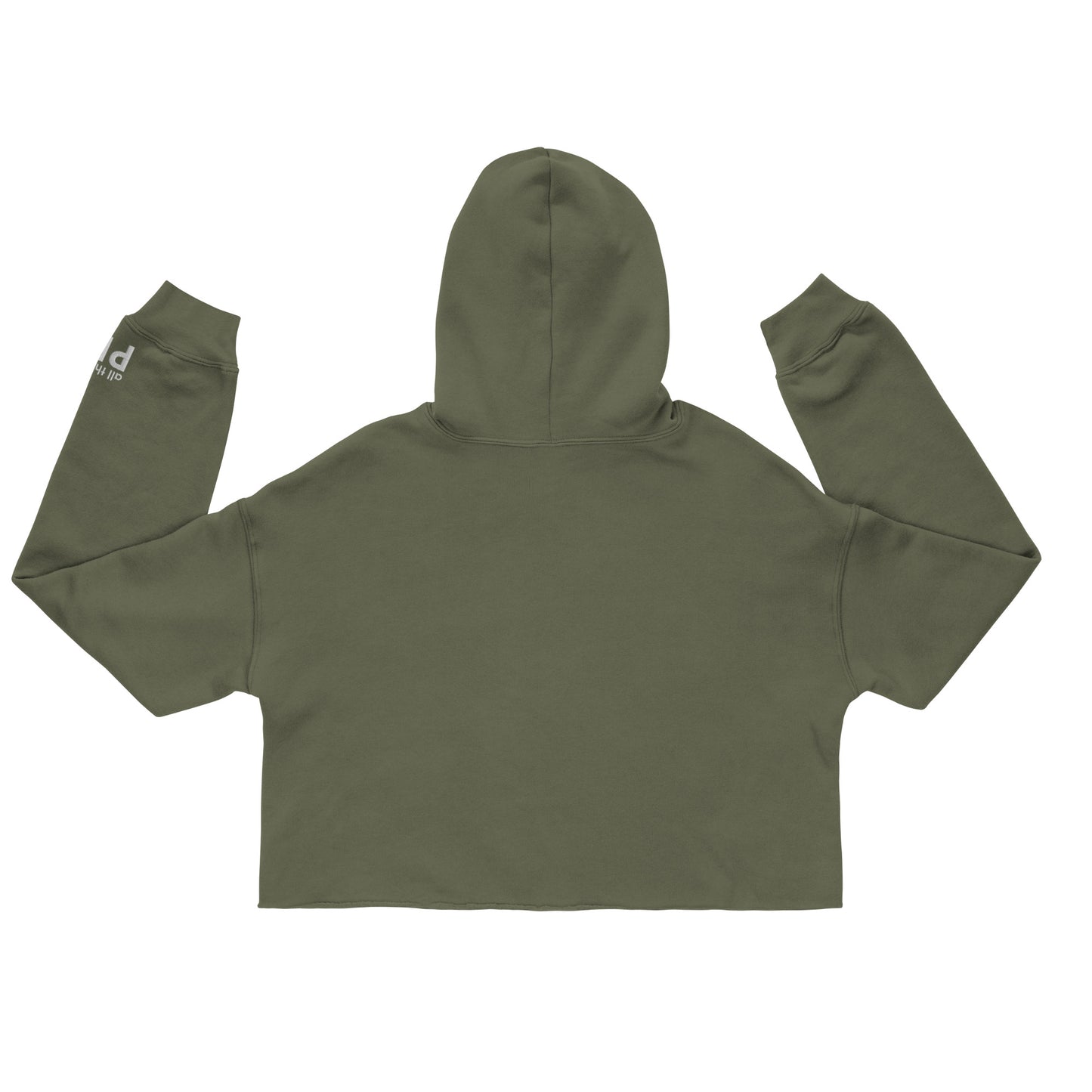 ATPEI THE LADY'S SLIPPER COLLECTION Crop Hoodie (Embroidered)