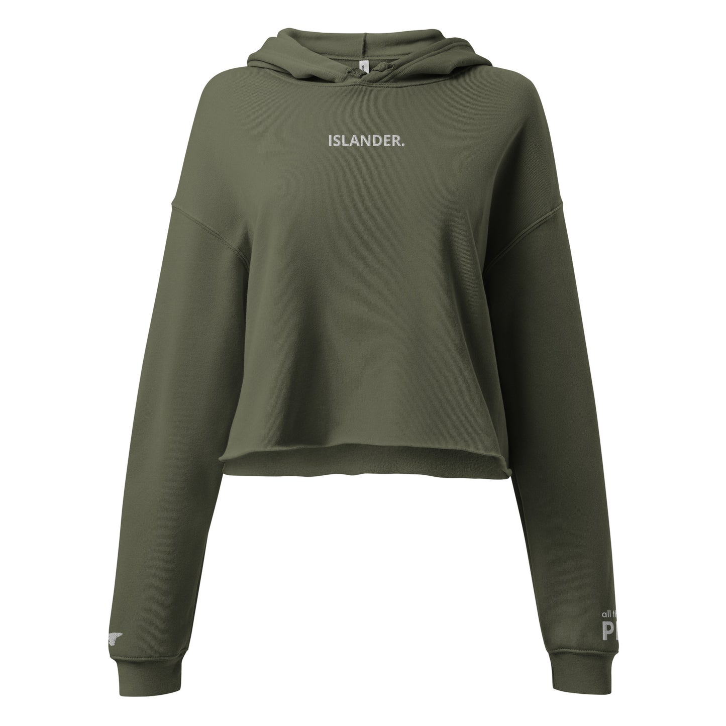 ATPEI ISLANDER COLLECTION Women's Crop Hoodie (Embroidered)
