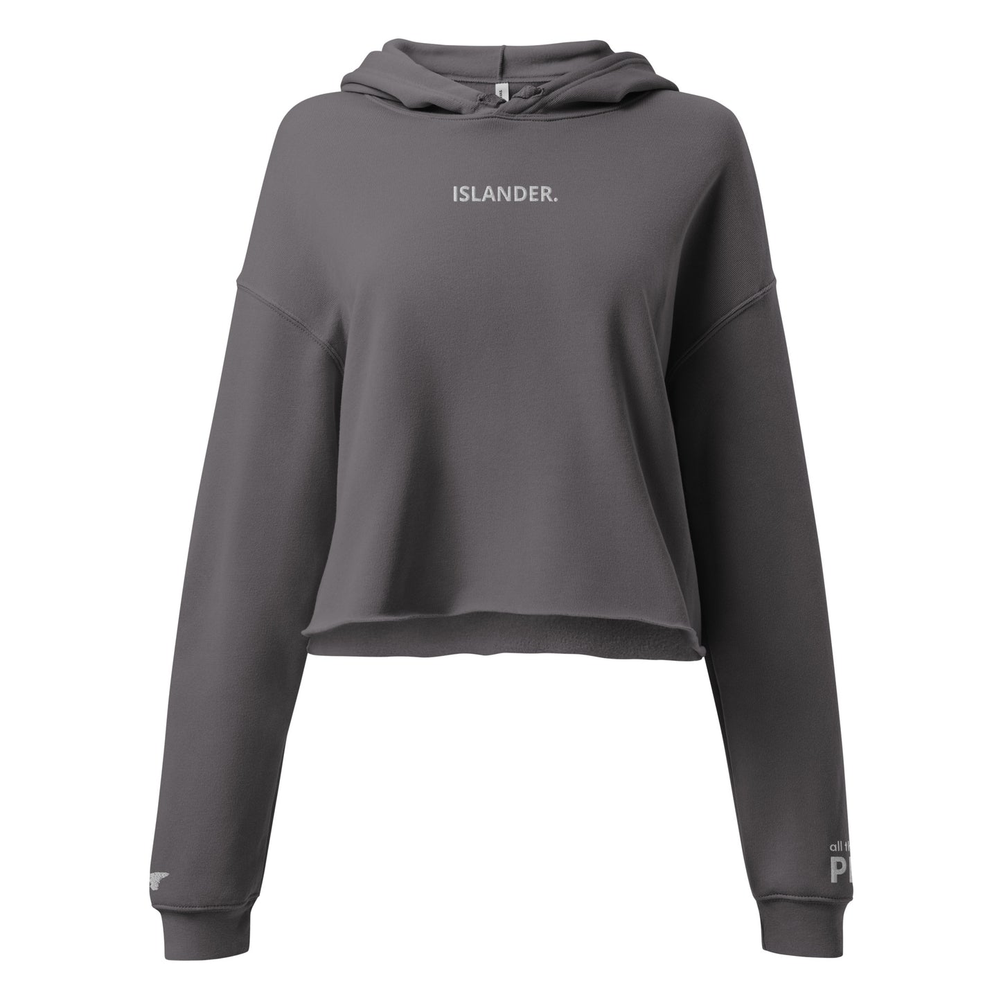 ATPEI ISLANDER COLLECTION Women's Crop Hoodie (Embroidered)