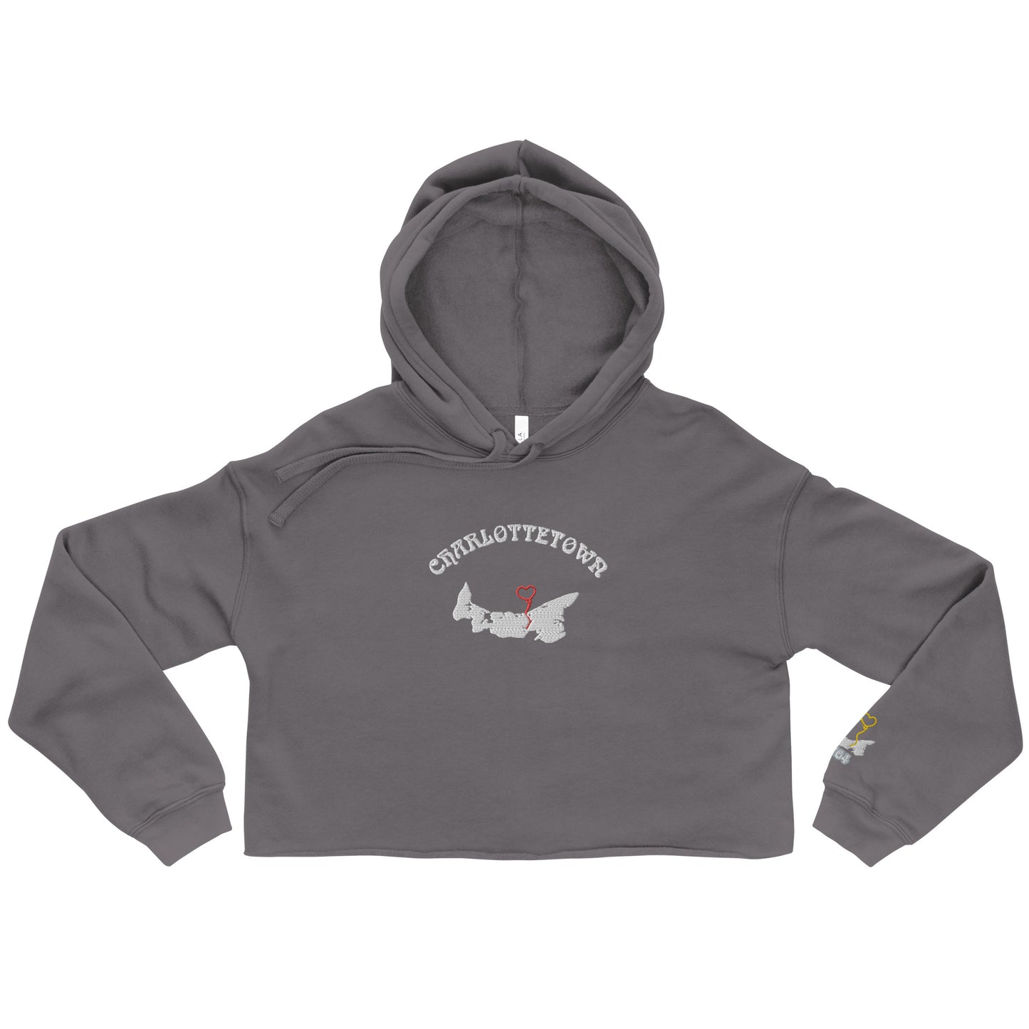 ATPEI COMMUNITY SERIES CHARLOTTETOWN Crop Hoodie (Embroidered)