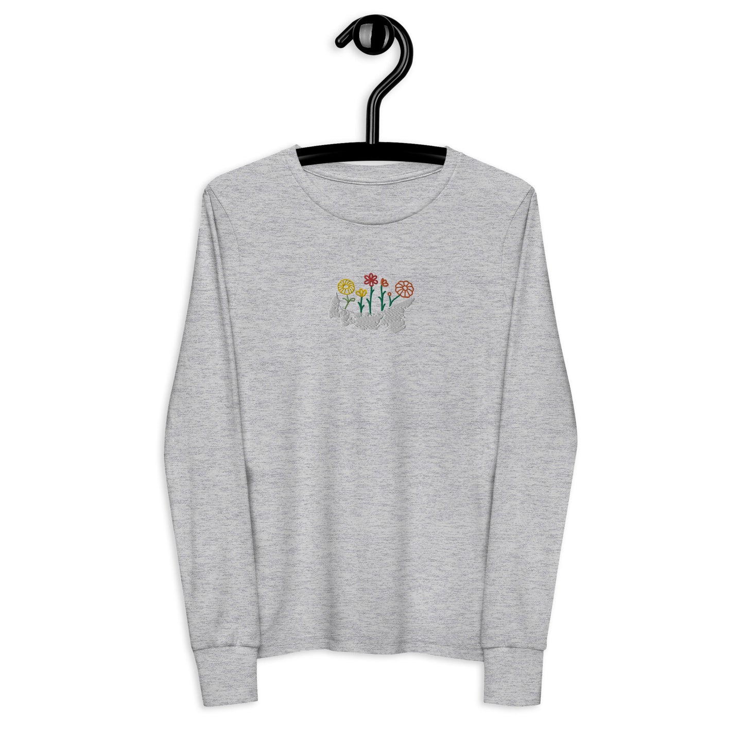 ATPEI WILDFLOWER COLLECTION Youth Long Sleeve Shirt (Embroidered)