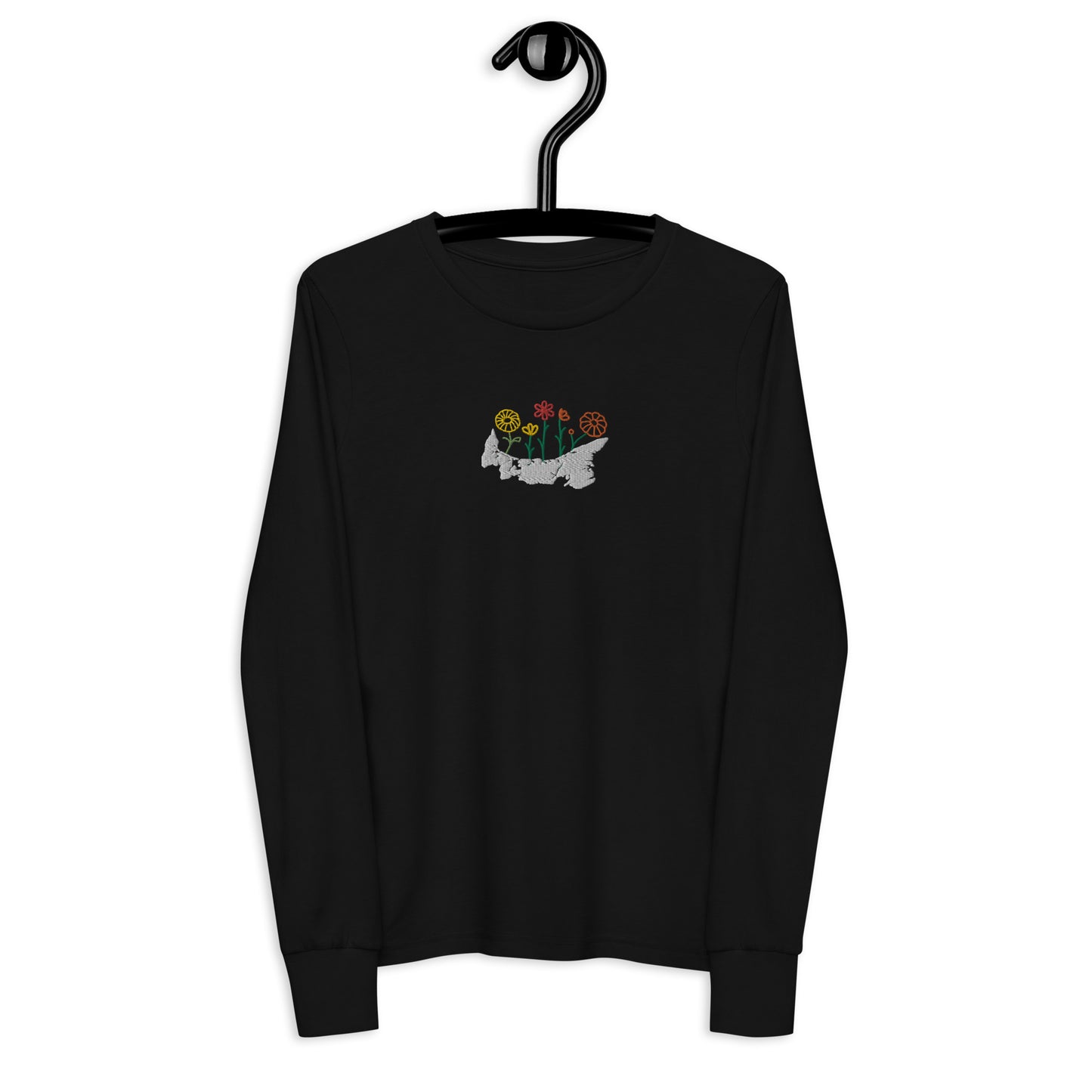 ATPEI WILDFLOWER COLLECTION Youth Long Sleeve Shirt (Embroidered)