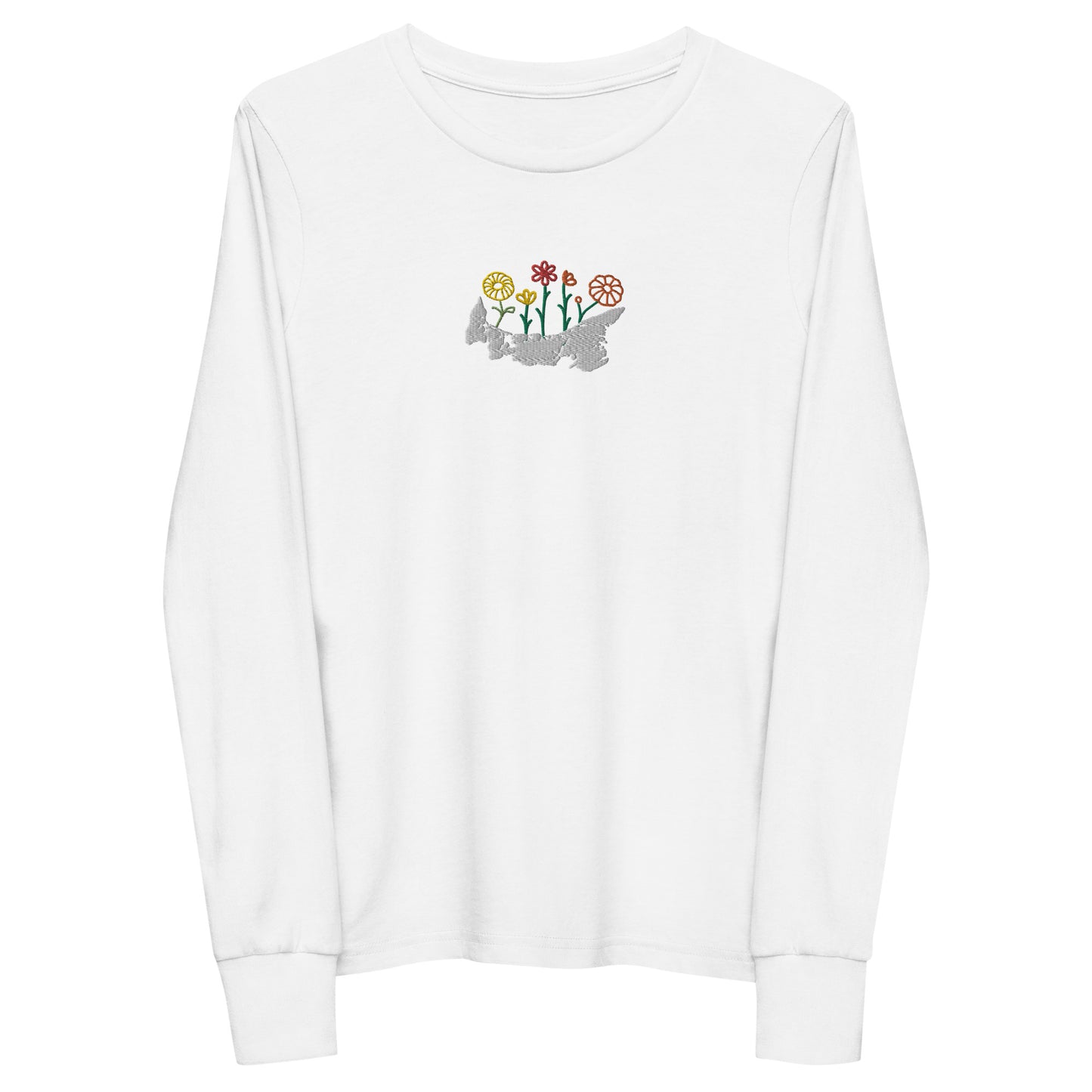 ATPEI WILDFLOWER COLLECTION Youth Long Sleeve Tee (Embroidered)