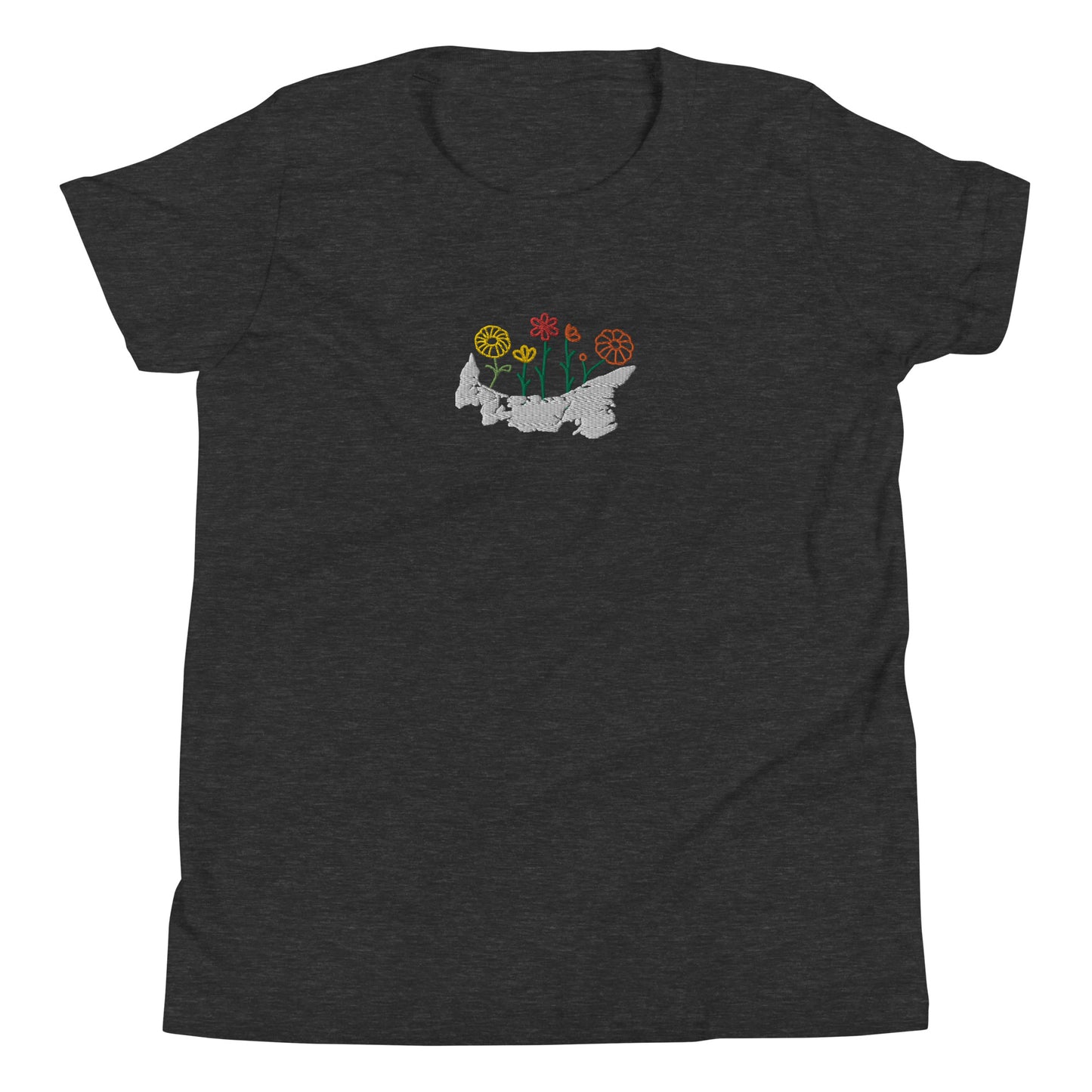 ATPEI WILDFLOWER COLLECTION Youth Short Sleeve T-Shirt (Embroidered)