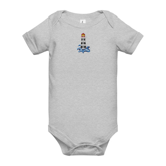 ATPEI LIGHTHOUSE COLLECTION Baby Short Sleeve One Piece (Embroidered)