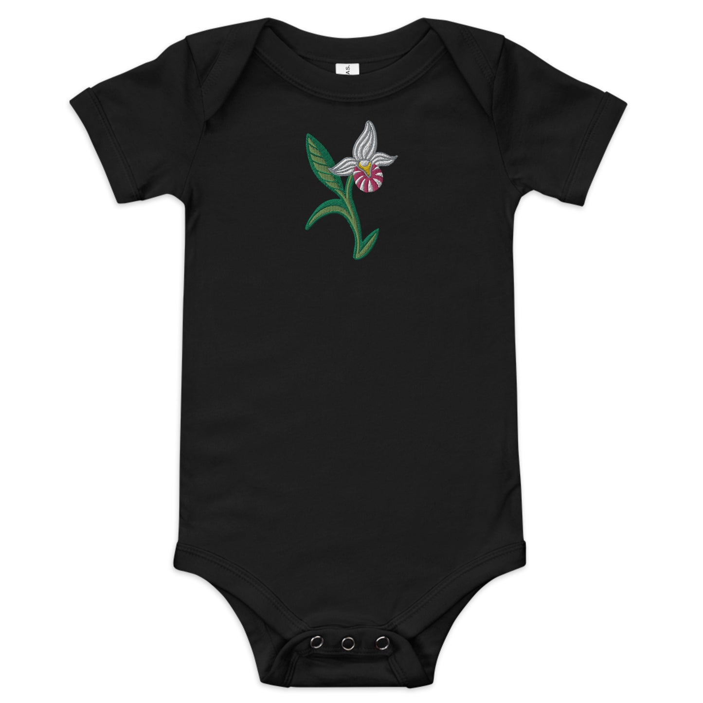 ATPEI THE LADY'S SLIPPER COLLECTION Baby short sleeve one piece (Embroidered)